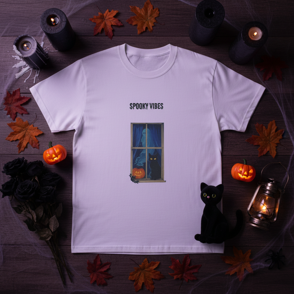 Spooky Vibes - Flat Lay