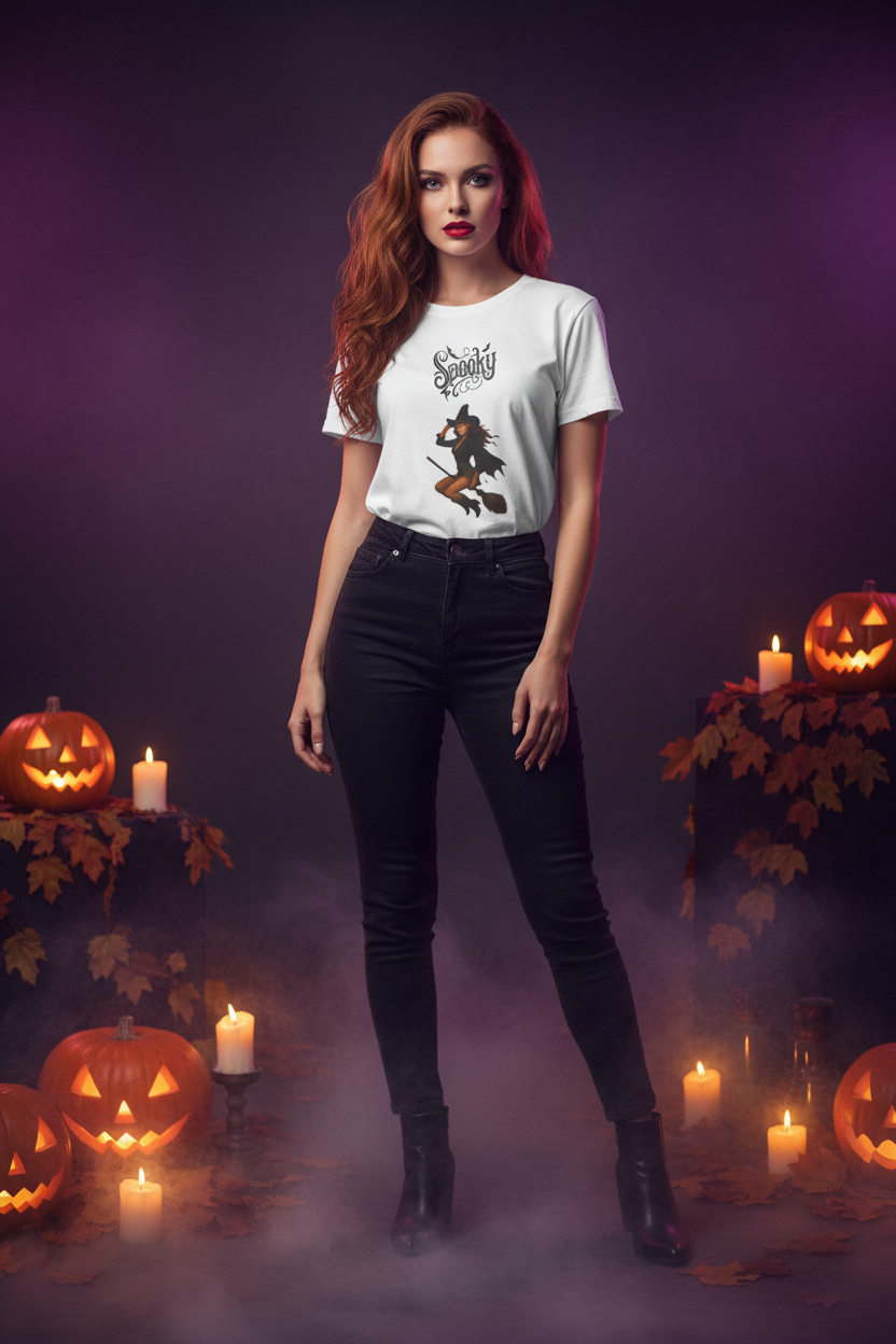 Spooky Witch - Studio Lifestyle Mockup
