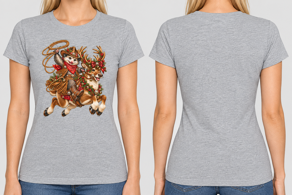 Sport Grey tee front and back