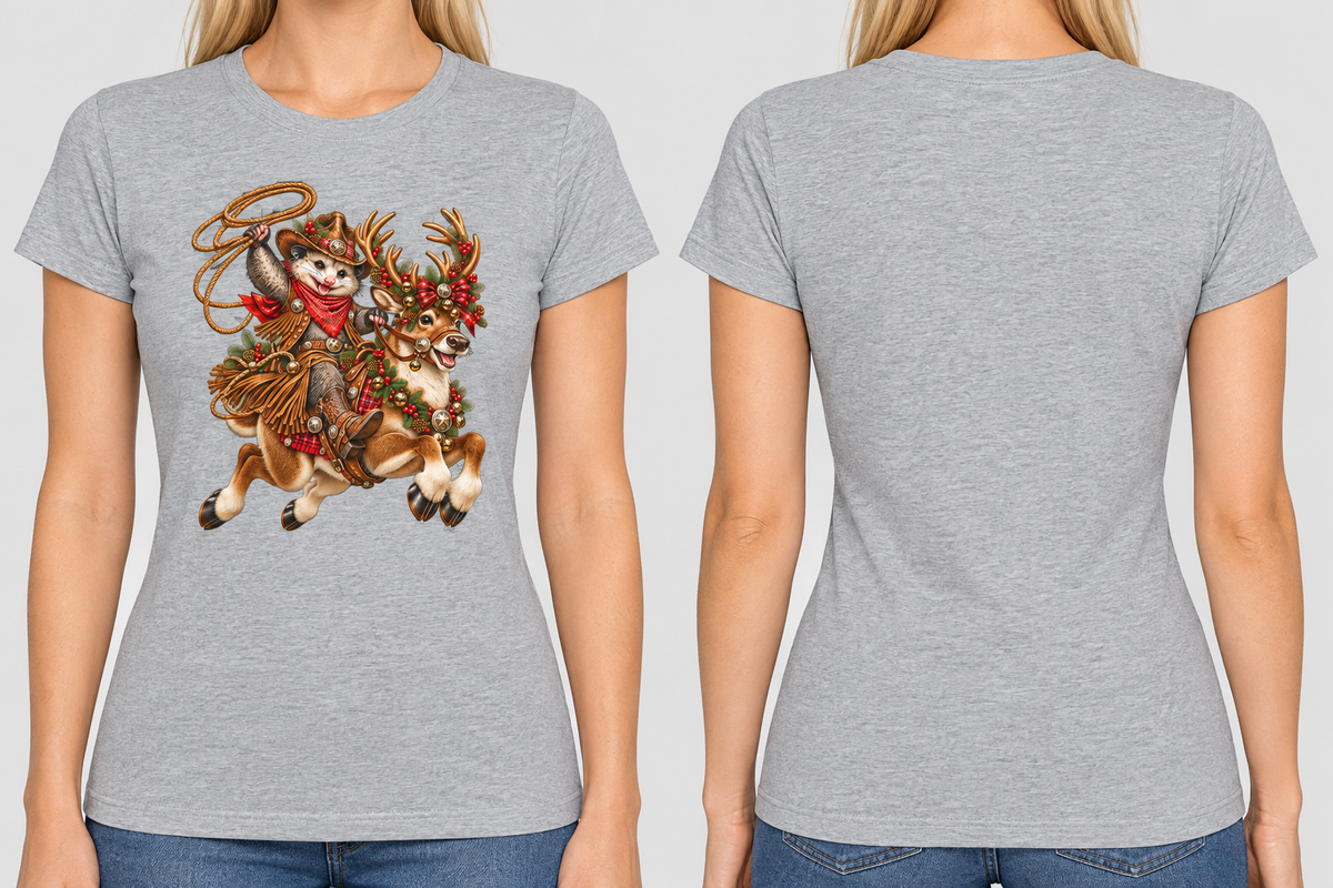 Sport Grey tee front and back