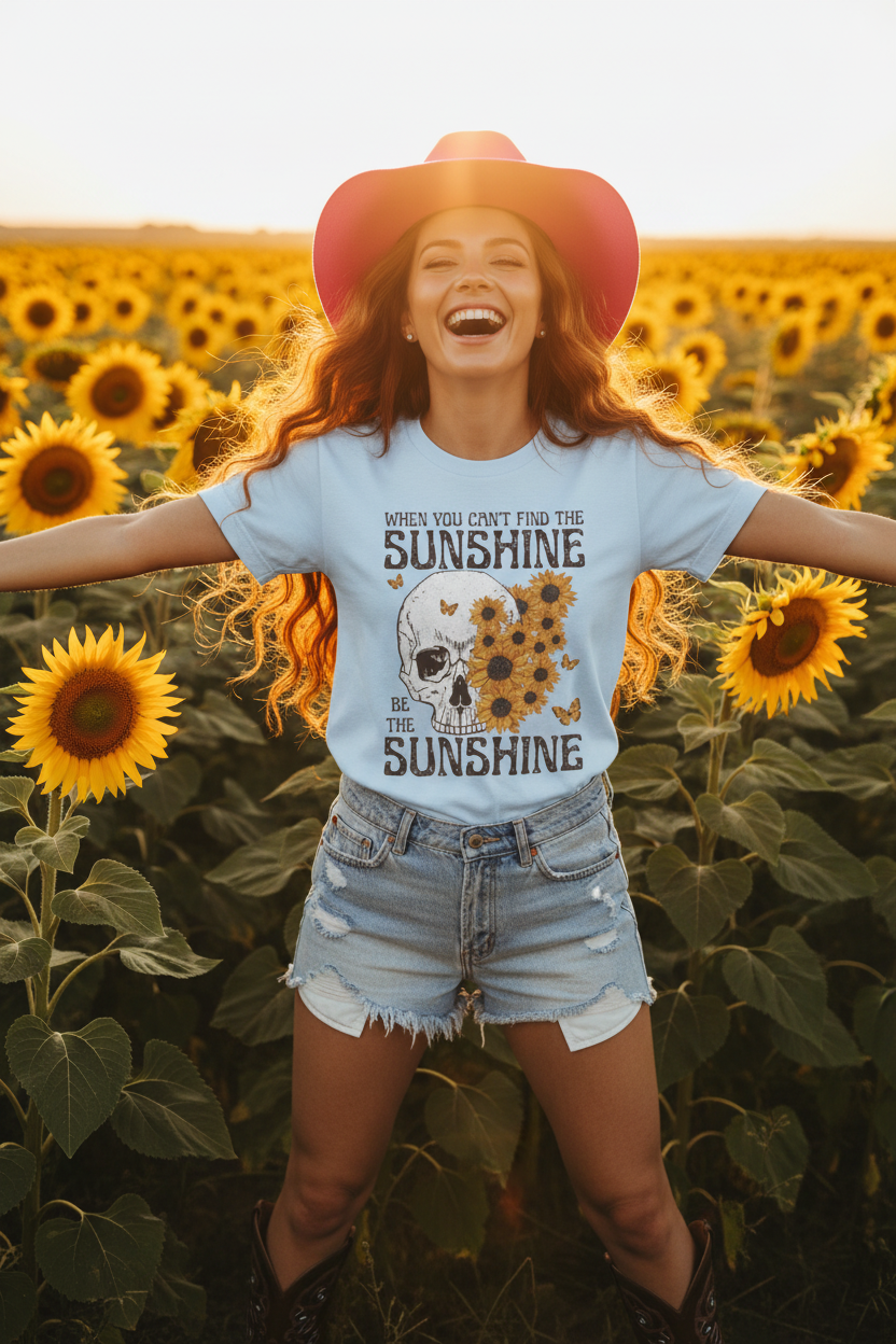 Sunshine Skull Cowgirl 2