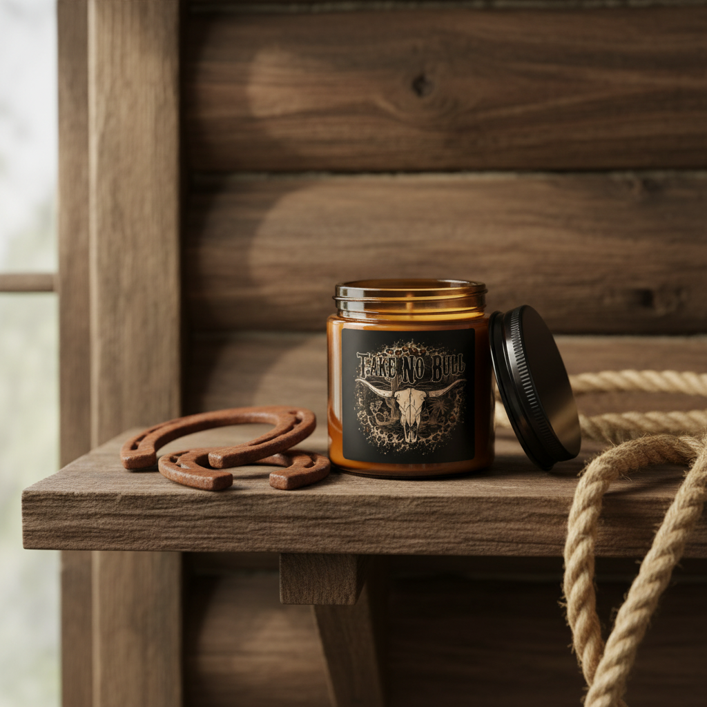 Take No Bull Candle - Cabin