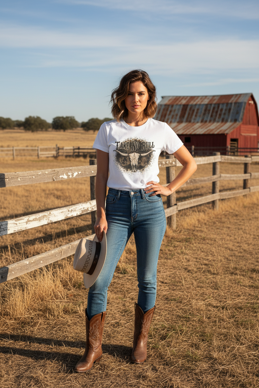 Take No Bull Tee Ranch