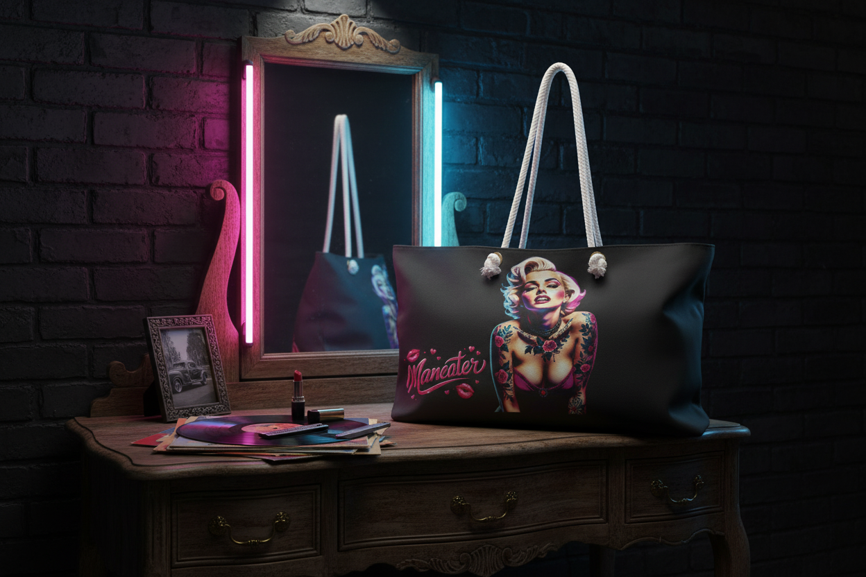 Tattooed BADDIE Weekender - Pedestal Display