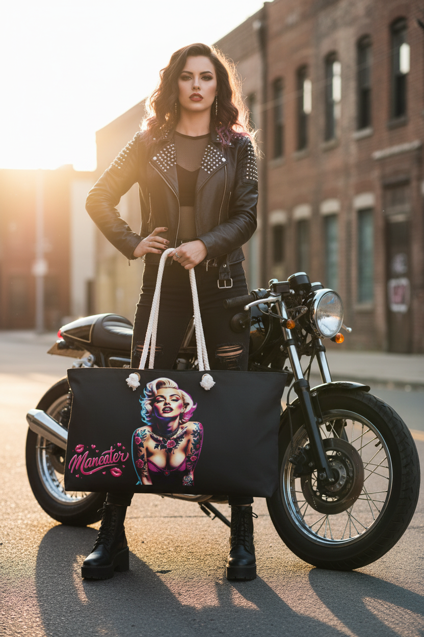Tattooed BADDIE Weekender - Vintage Car