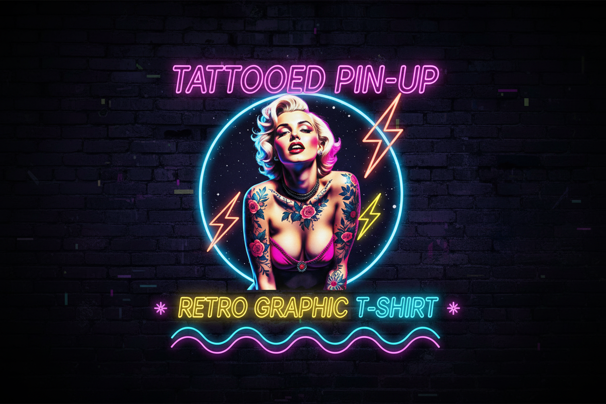 Tattooed Pin-Up Banner
