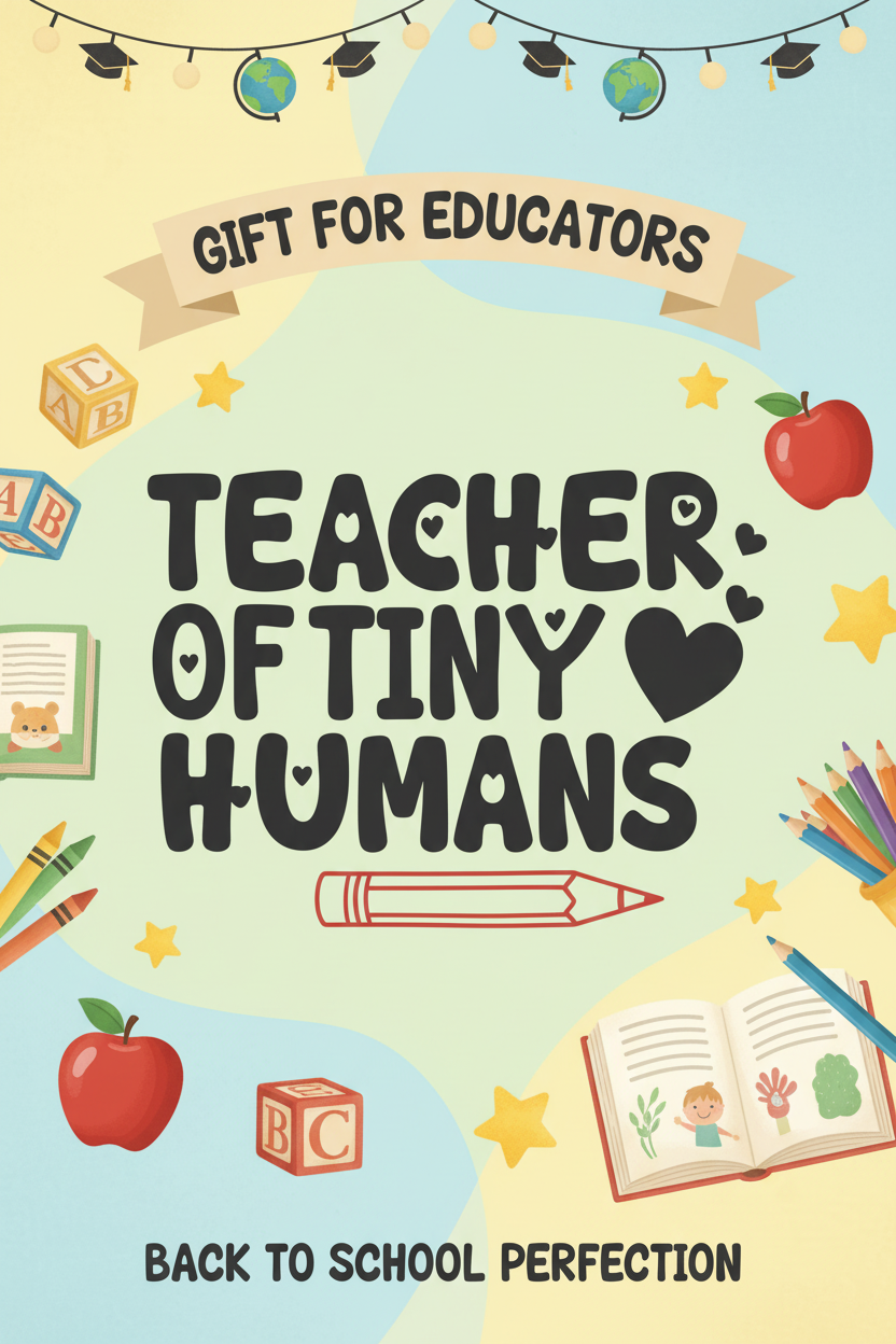 Teacher of Tiny Humans Poster Art