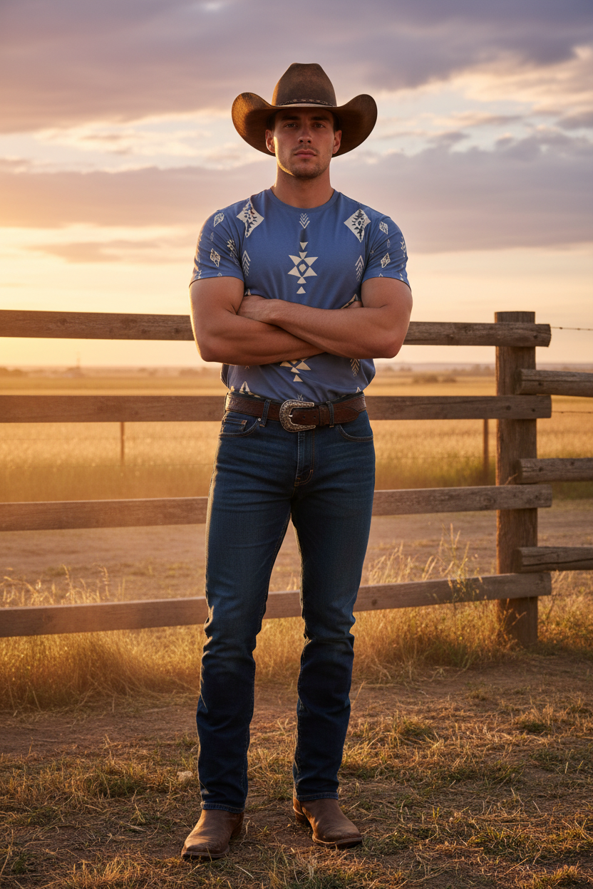The Desperado Tee — Ranch Cowboy