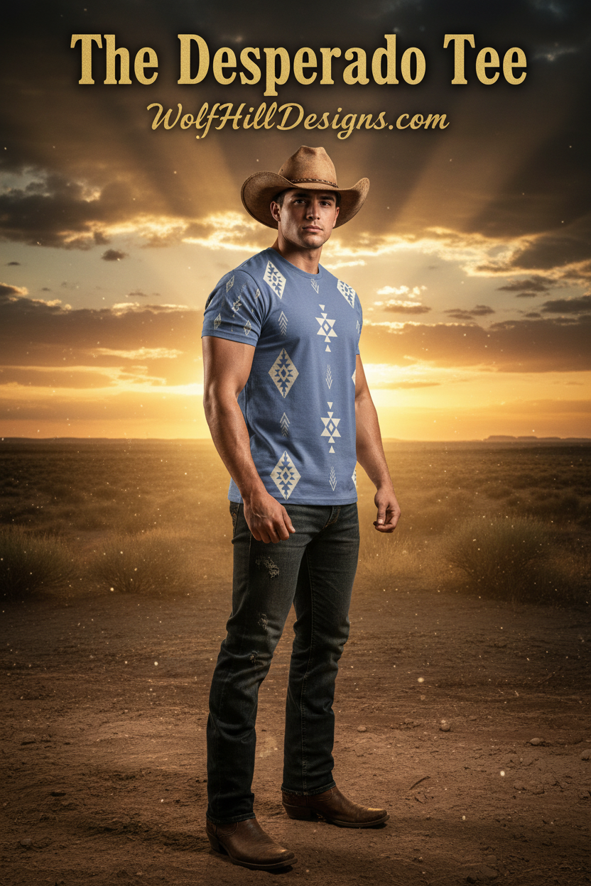The Desperado Tee — Ultra Realistic Sales Ad