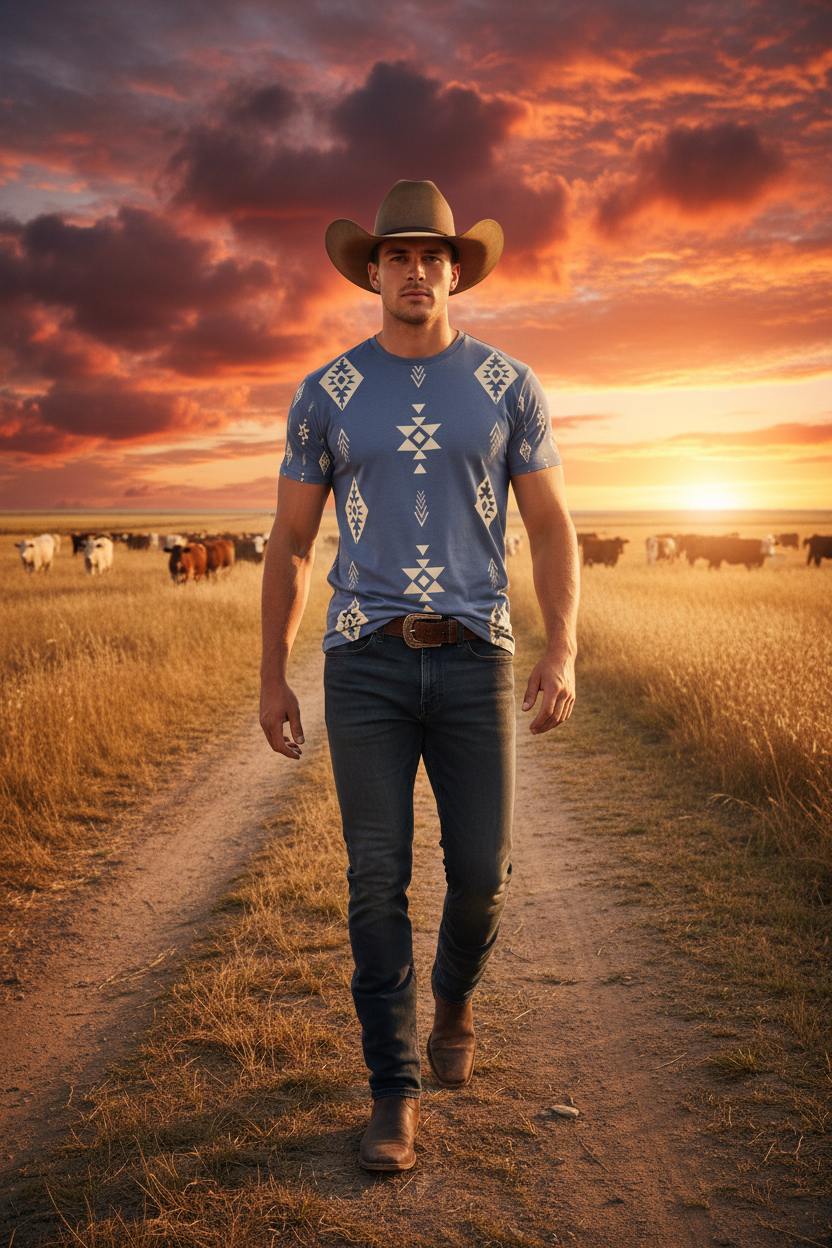 The Desperado Tee — Walking with Cattle