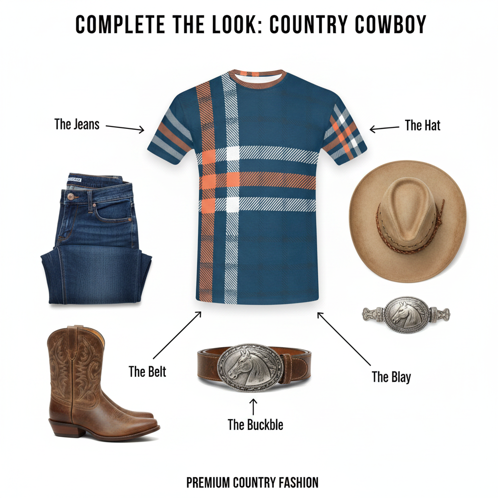 The Early Riser Tee — Complete the Look Chart