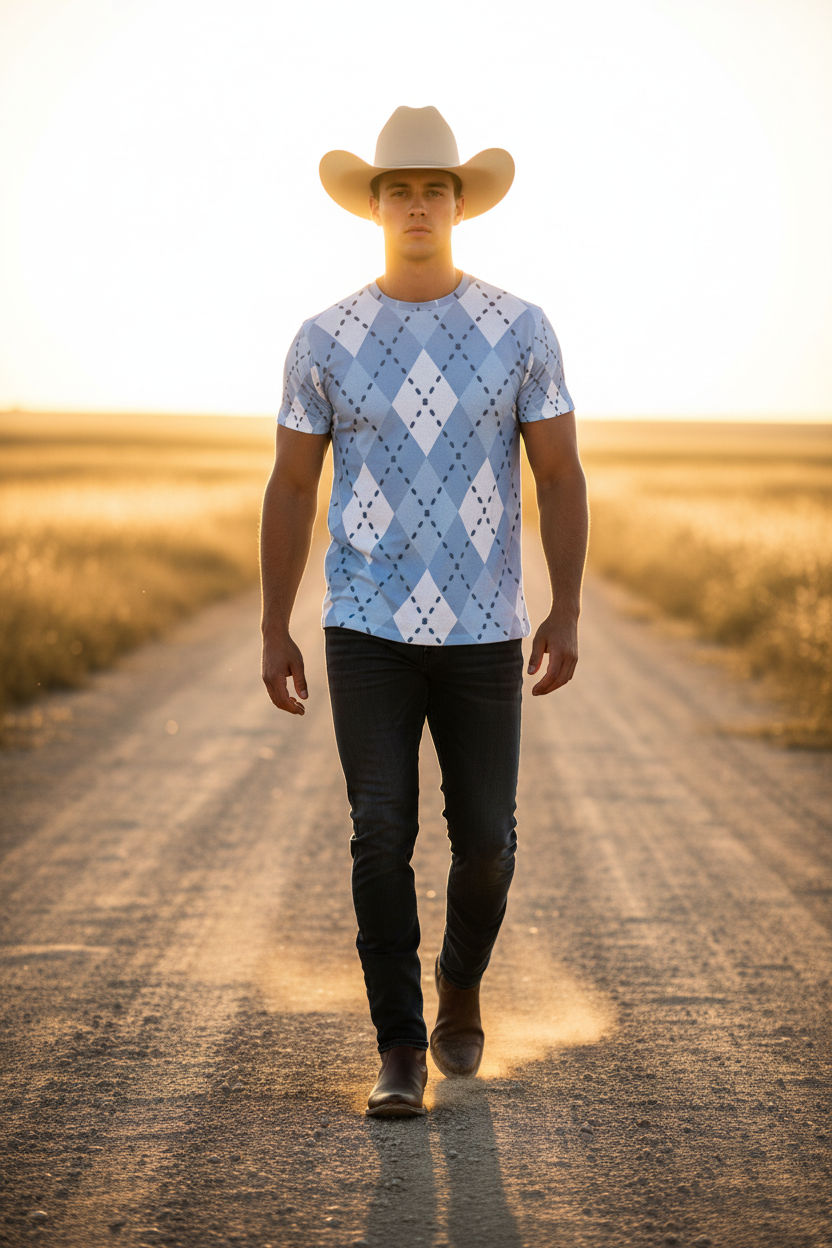 The Gentleman Rancher Tee — Walking Editorial