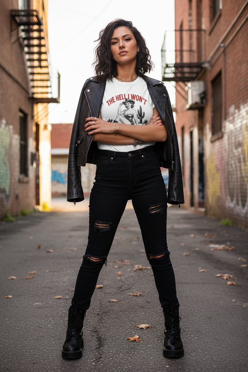 The Hell I Won't - Mockup 1