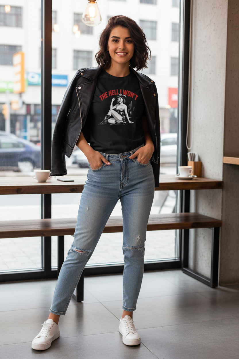 The Hell I Won't - Mockup 2