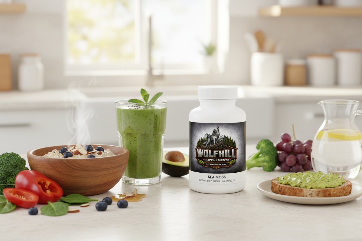 Thyroid Blend-Sea Moss Supplement (60 Capsules)