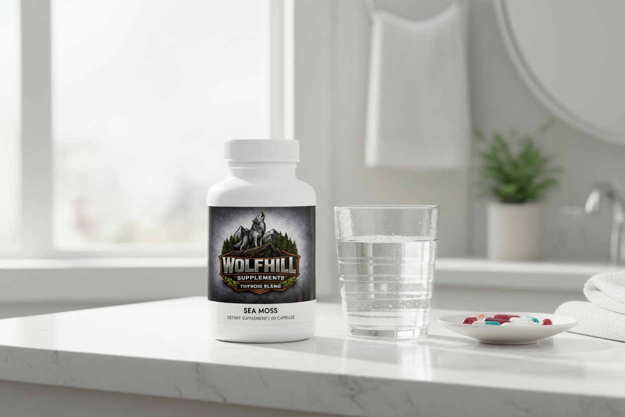 Thyroid Blend-Sea Moss Supplement (60 Capsules)