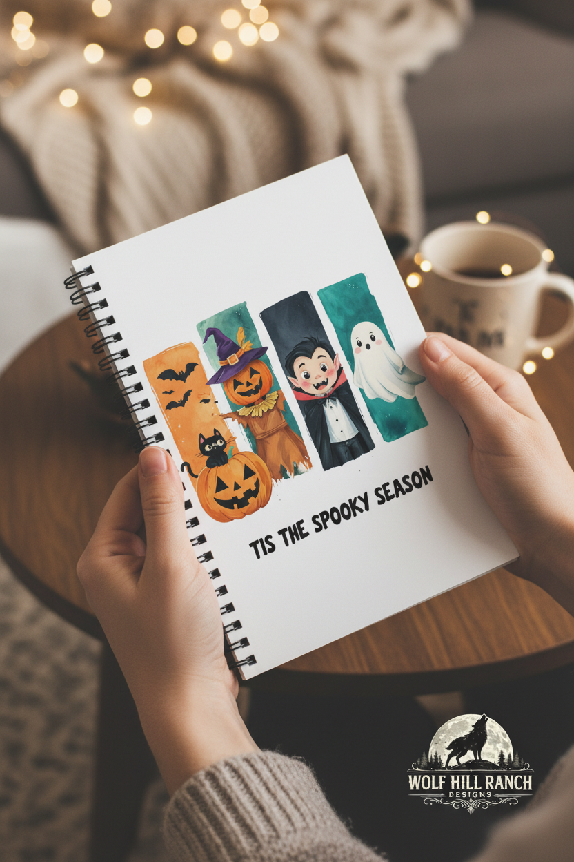 Tis The Season Notebook - Held in Hands