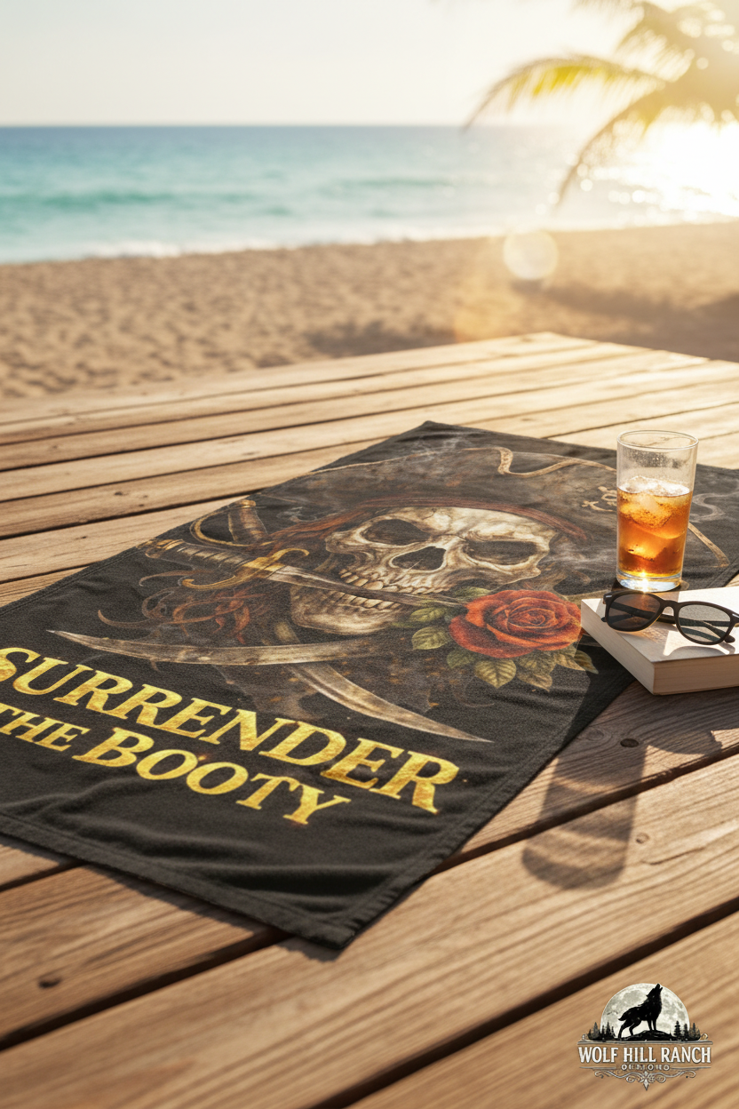 Towel on Beach Deck