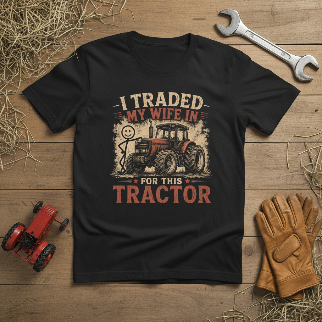 Tractor Wife Trade - Flat Lay