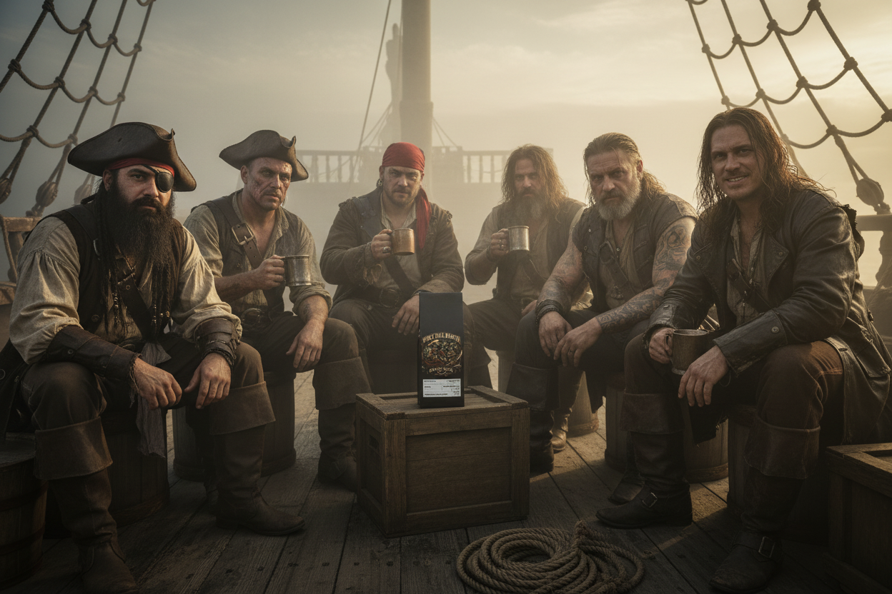 Trapper Peak Decaf Coffee - Diverse Sinister Pirates