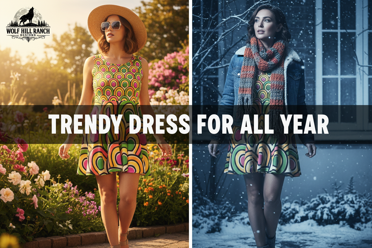 Trendy Dress for All Year Banner Ad
