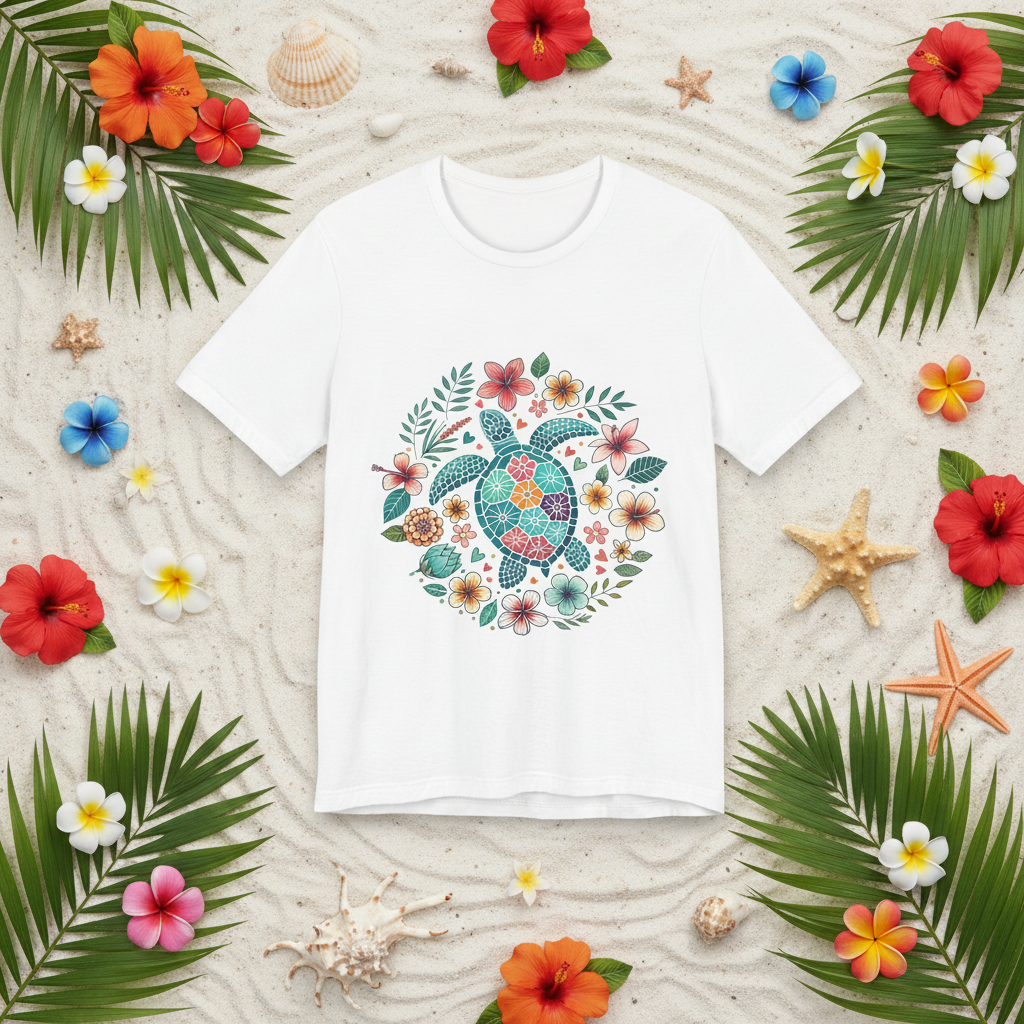 Tropical Flat Lay