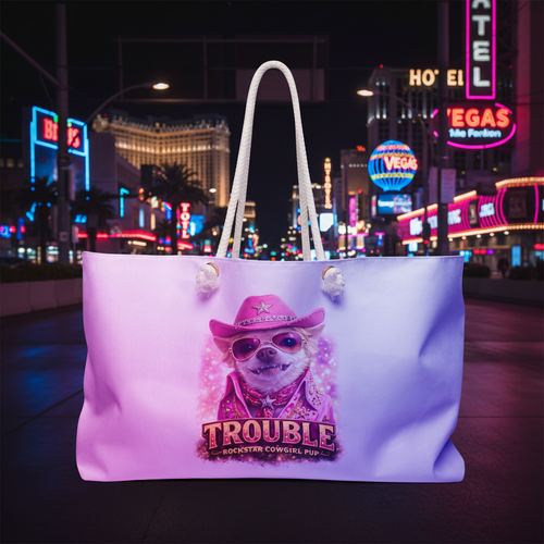 Trouble Bag Vegas Neon Lights