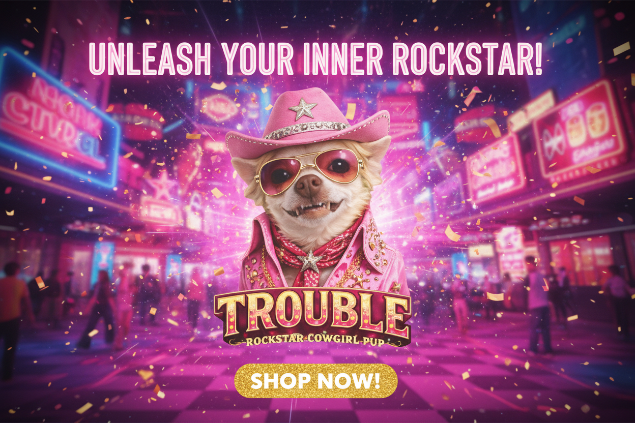 Trouble Coco Ad Banner