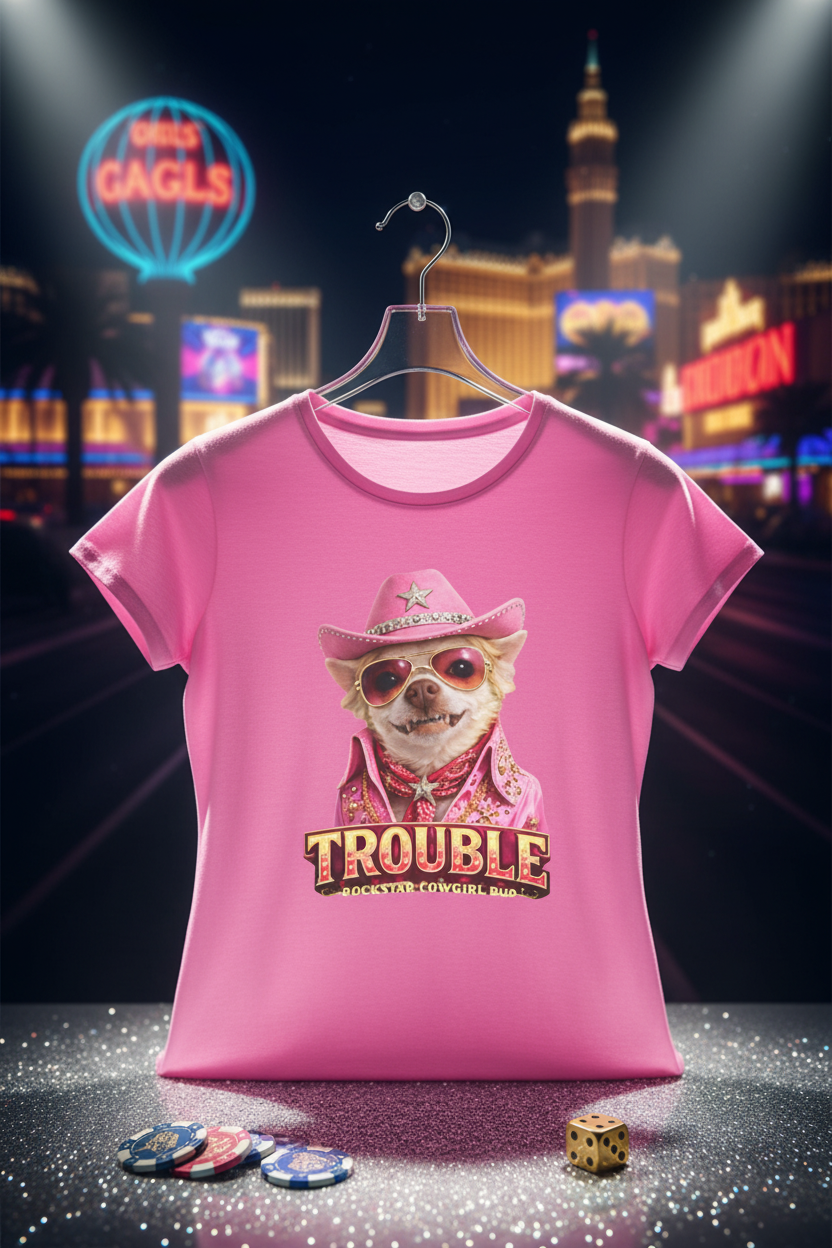 Trouble Coco Shirt Vegas Hanger