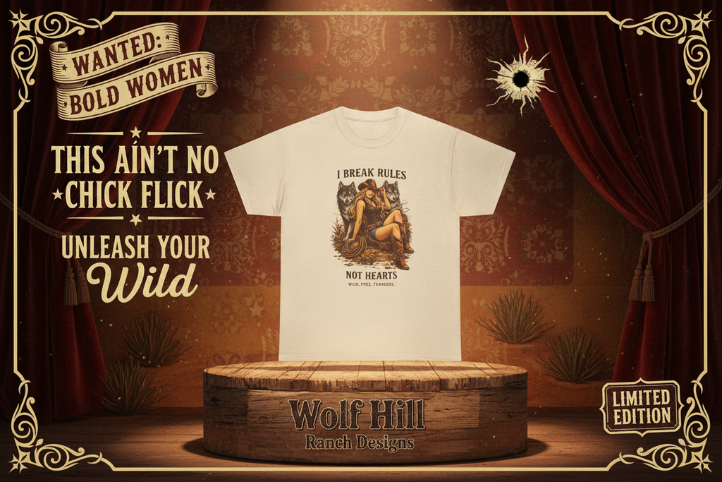 Vintage Cowgirl Pinup Sales Banner