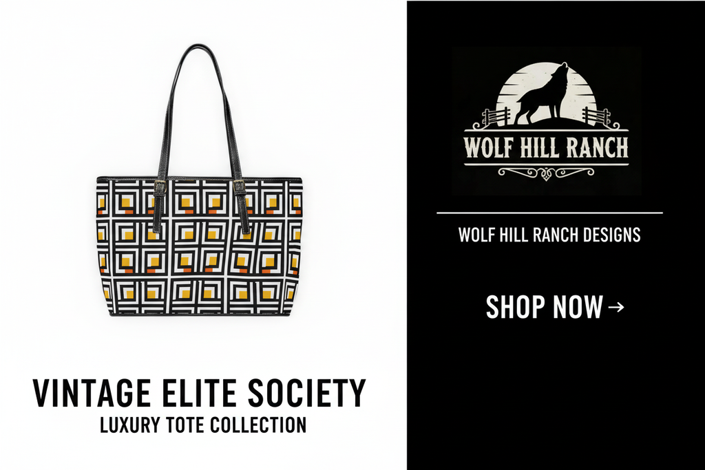 Vintage Elite Society Bag Banner