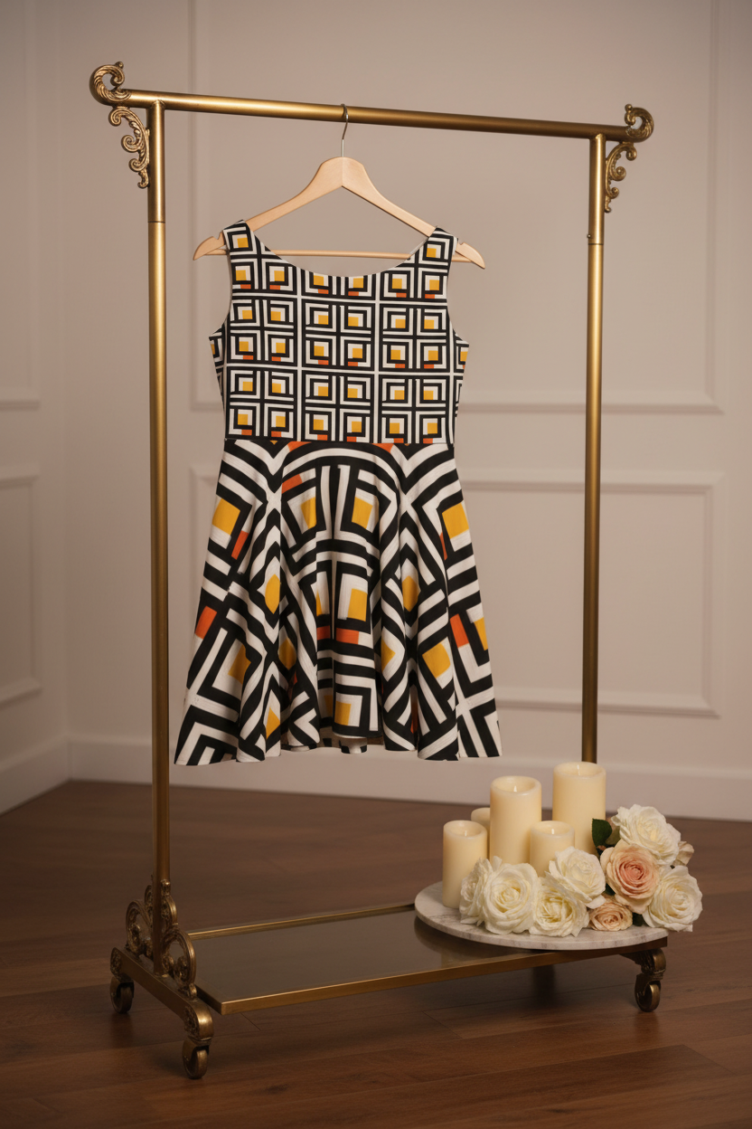 Vintage Elite Society Dress Display