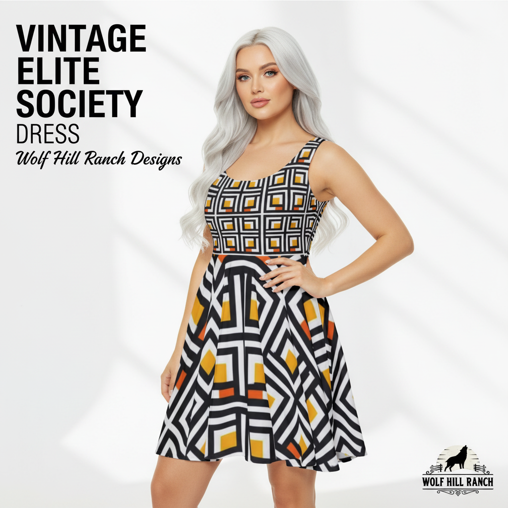 Vintage Elite Society Social Ad