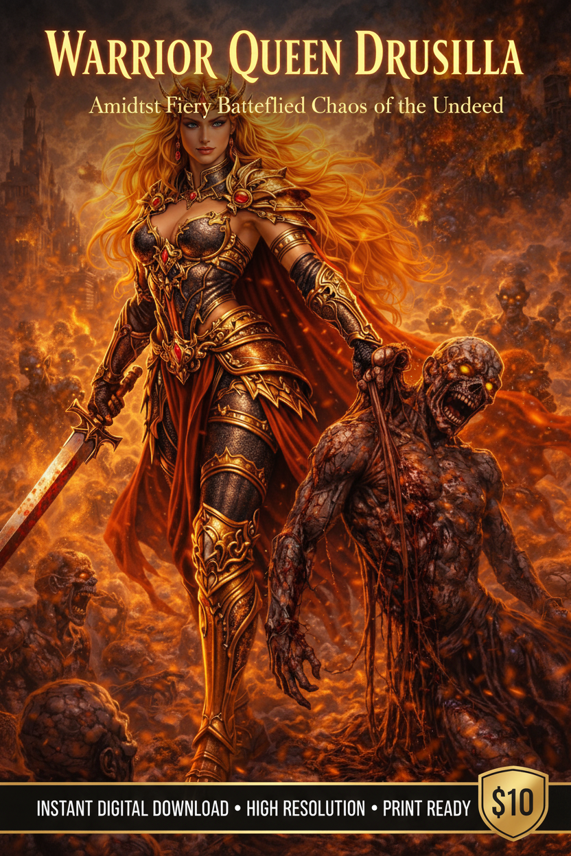 Warrior Queen Drusilla Sales Ad