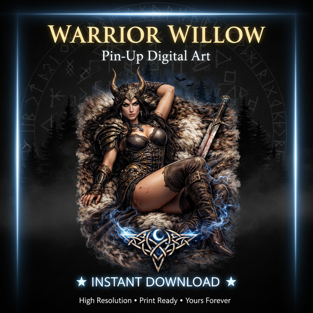 Warrior Willow — Digital Download Social Ad
