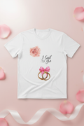 Wedding Proposal I Said Yes T-Shirt Product Display