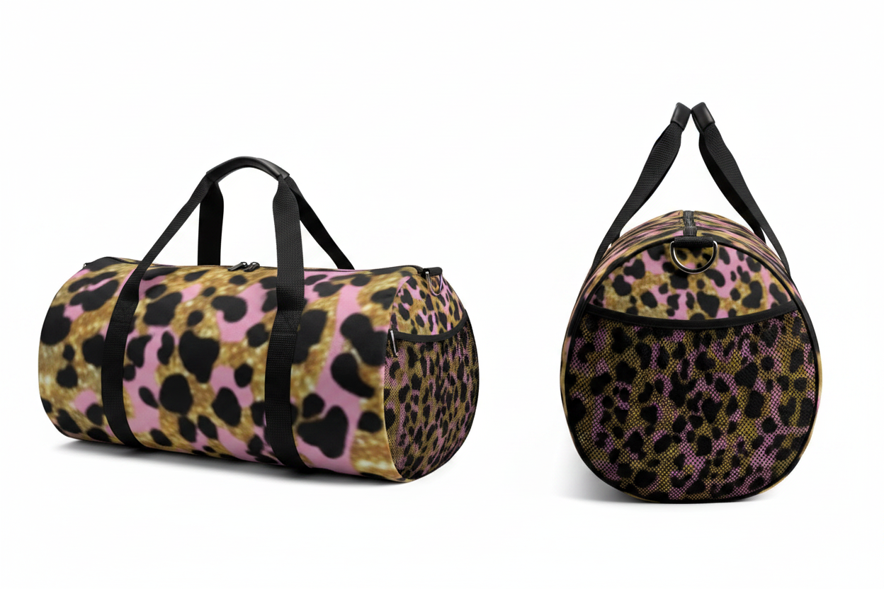 Wild Luxe Duffel – Side by Side Display