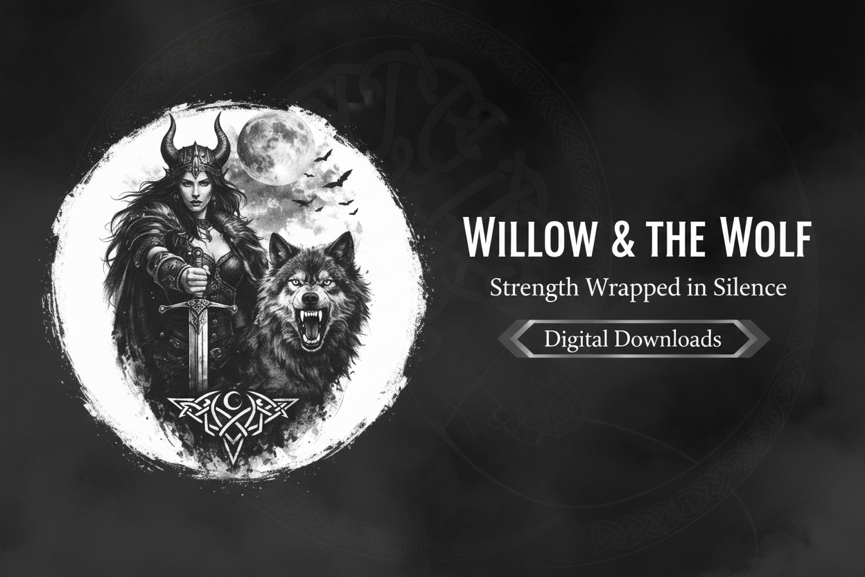Willow & the Wolf — Digital Downloads Banner