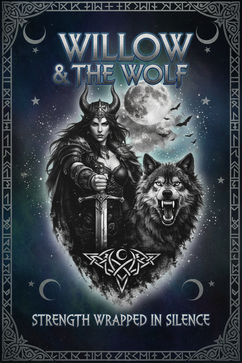 Willow & the Wolf Viking Warrior Poster