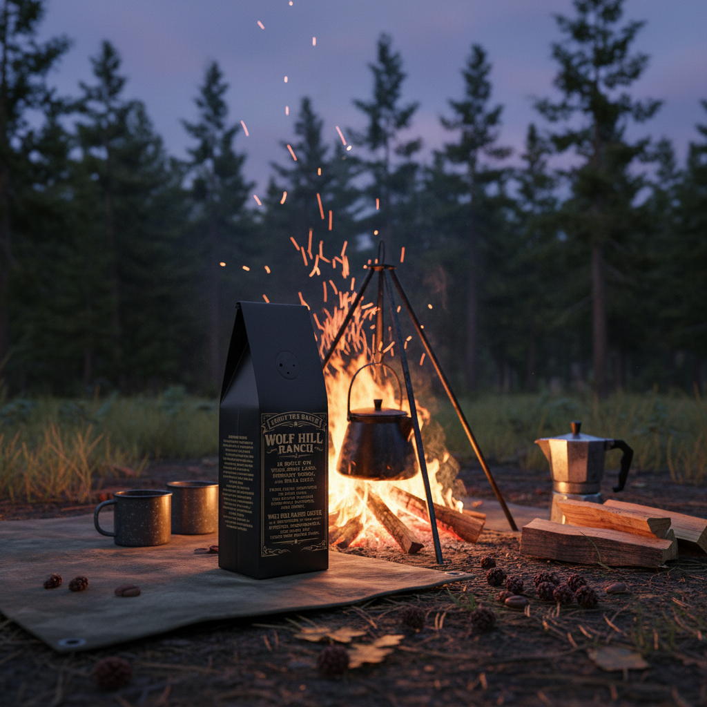 Wolf Blend Campfire Mockup 3