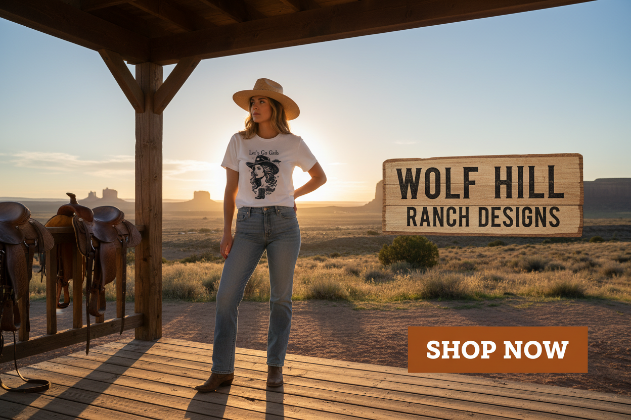 Wolf Hill Ranch Designs - Shop Now Banner Alt