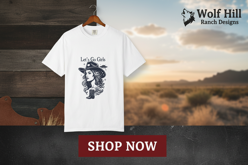 Wolf Hill Ranch Designs - Shop Now Banner