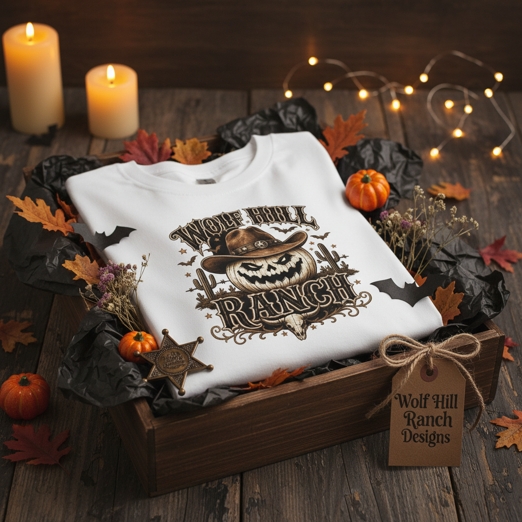 Wolf Hill Ranch Pumpkin Outlaw - Western Halloween Gift Box