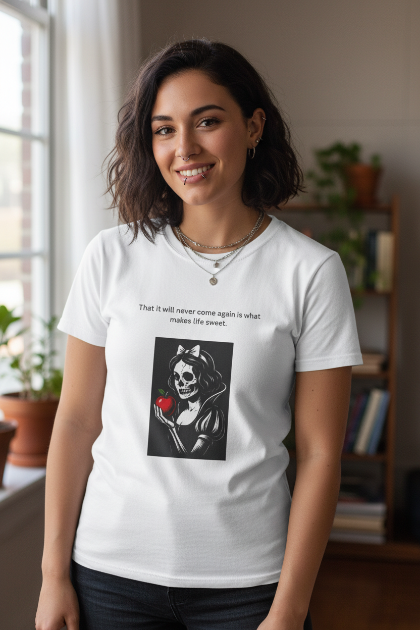 Woman in casual indoor setting