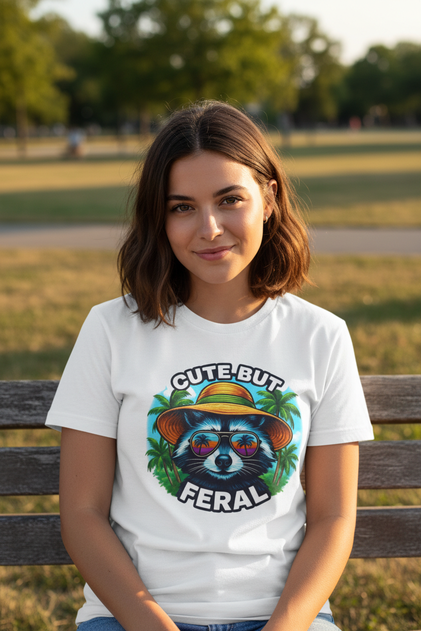 Woman in casual outdoor setting