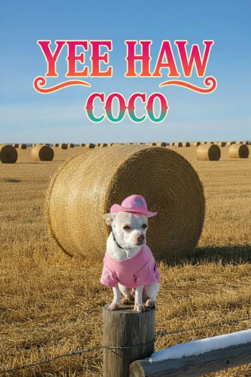 Yee Haw Coco Poster Ad
